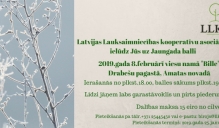 Aicinām LLKA biedrus pieteikties ballei