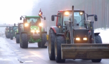 Šodien visā Latvijā protestē lauksaimnieki