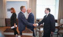 Valsts prezidents tiekas ar lauksaimnieku organizāciju vadību