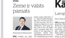 Zeme ir valsts pamats